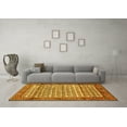 thumbnail image 3 of Ahgly Company Indoor Rectangle Persian Yellow Traditional Area Rugs, 3' x 5', 3 of 4