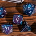 thumbnail image 3 of Cusdie 7-Die DND Dice Set - Premium Aluminum Metal Dice Polyhedral D&D Dice Set for Dungeons and Dragons TTRPG Role Playing Games, 3 of 5