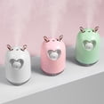 thumbnail image 3 of Lovely Rabbit Air Humidifier 300ML Cute Pet Ultrasonic Cool Mist Aroma Oil Diffuser Romantic Color LED Lamp USB Humidificador, 3 of 6