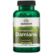 Swanson Damiana 510 mg 100 Capsules