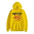 thumbnail image 1 of ATEEZ Double Sided Pattern Comfort Hoodies For Unisex Tracksuit Pullover Fans,L,Yellow, 1 of 4
