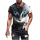 thumbnail image 2 of Tops para hombre, blusas y camisas de cuello redondo y manga corta para hombre. Moda para hombre, blusas casuales de cuello redondo con estampados modernos y novedosos. Camisas de manga corta y cuello, 2 of 5