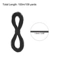 thumbnail image 2 of Uxcell Elastic Cord Heavy Stretch String Rope for Crafting DIY Sewing Hook Straps Camping Tie Down Strap Black 1.5mm x 100m, 2 of 5