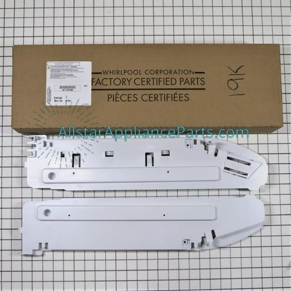 Whirlpool Refrigerator Drawer Support W11197396