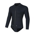 thumbnail image 1 of Traje de neopreno protección solar traje de buceo chaqueta de traje de baño con cremallera frontal para S, 1 of 8