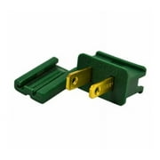 Santas Forest ZPLG-M Slide Plug, Male, Green, for: C7 and C9 18 Awg Spt-1 Cord,Each