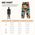 thumbnail image 4 of Picia Angry Shark Pattern Womens Soft Woven Cotton Elastic Waistband Sleep Pajama Pant Lounge Sleep Pant With Pockets And Drawstring-, 4 of 9