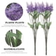 thumbnail image 5 of IFANLANDOR 4Ud Ramo De Lavanda Artificial Violeta Para En Casa Y Oficina, 5 of 5