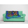 thumbnail image 2 of Paramount Nickelodeon TMNT Turtle Power Blue 46x60 Silk Touch Throw, 100% Microfiber, 2 of 7