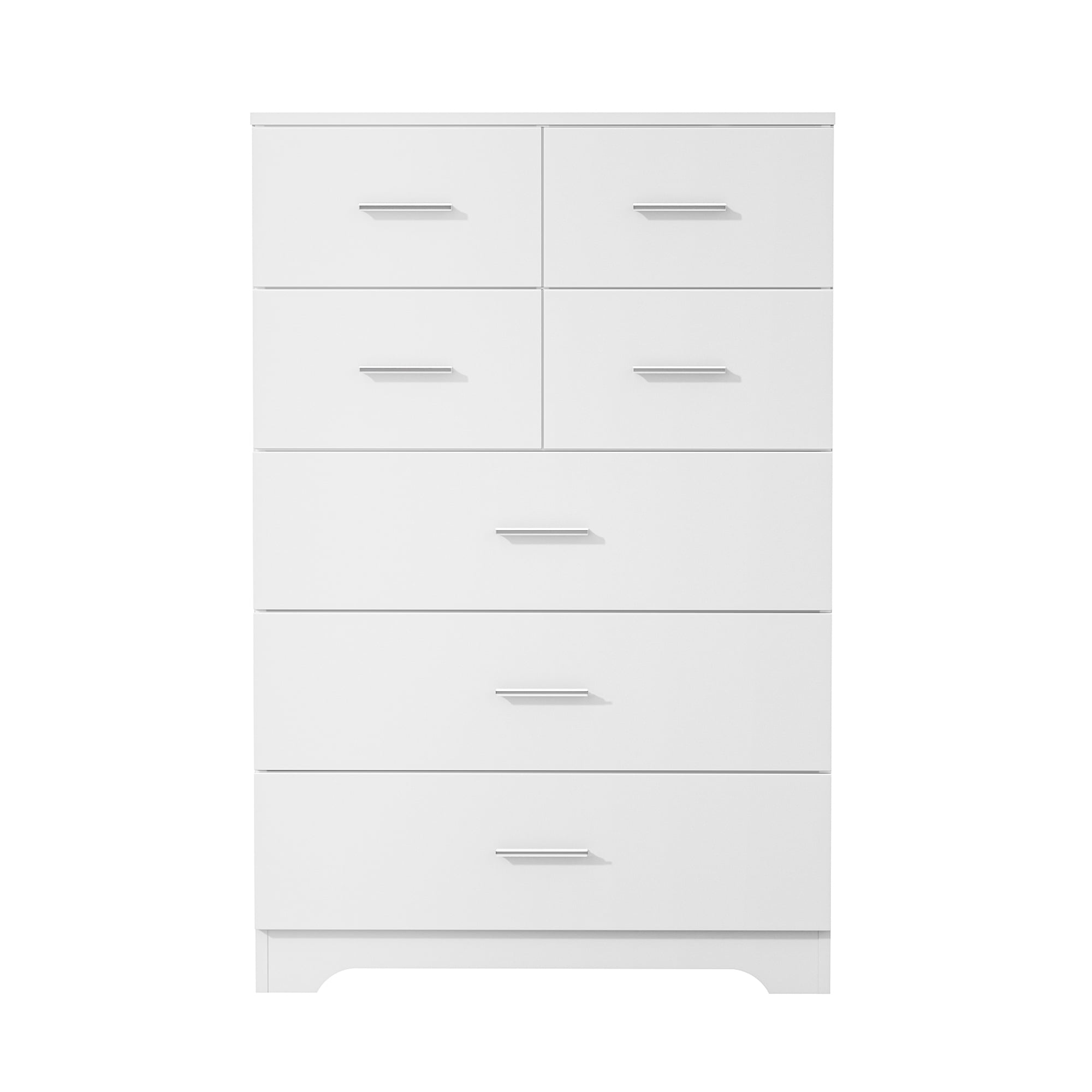 7-Drawer Storage Cabinet with Built-In Outlet Durable Organizer for Bedroom, Living Room, Office