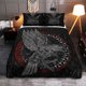 thumbnail image 1 of Funda Doona Vikinga - Juego de Cama Colcha Vikinga - Runa Cuervo Rlt12, 1 of 5