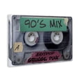 thumbnail image 2 of Stupell Industries Eclectic Retro 90s Mix Cassette Canvas Art, 24 x 16, by Annabelle Hall, 2 of 8
