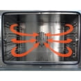 thumbnail image 3 of Cadco OV-023 Compact Half Size Convection Oven with Manual Controls, 208-240-Volt/2700-Watt, Stainless/Black, For Commercial Use, 120 lbs., 3 of 4