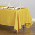 thumbnail image 2 of LinenTablecloth 70 x 120 in Rectangular Polyester Tablecloth Gold, 2 of 2