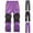 Purple, variant on ATOGUTA Pants Boys Size 5T-15 Waterproof Lightweight Pants Elastic Waist Outdoors Trousers for Boys Girls Black