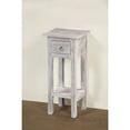 thumbnail image 4 of End Table - Fully Assembled - 25"H x 11"W x 10.5"D - Stylish 2-Tier Design with Drawer, 4 of 7
