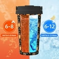 thumbnail image 5 of Daiia Bee and Honey Printed Stainless Steel Tumbler with Lid and Straw, Double Wall Vacuum Insulated Coffee Tumbler Travel Coffee Mug with Leak Proof Lid, 5 of 8