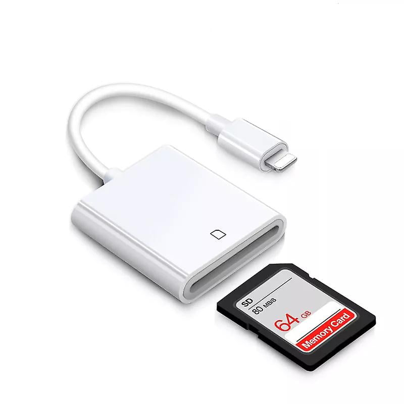 Sd Tf Memory Card Adapter Iphone 13 12 8pin To Sd Tf Card Reader Data