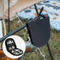 thumbnail image 3 of Juego de 10 cubiertos portátiles para Picnic al aire libre para la familia, juego de cocina para campamento, utensilios de viaje para acampar con fund Negro Sunnimix Utensilio de cocina, 3 of 8