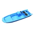thumbnail image 1 of Siruishop 1/64 Camping Boat Model Ornament Mini Fishing Ship Model for Micro Landscape blue, 1 of 8