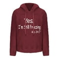 thumbnail image 4 of Fleece Pullover Women Hoodies Thermal Lightweight Graphic Sweatshirts Soft Comfy Oversized Pajamas Fuzzy Teddy Bear Sweaters Long Sleeve Crew Neck Cold Weather Tosp Fall Winter Clothes with Pockets, 4 of 6