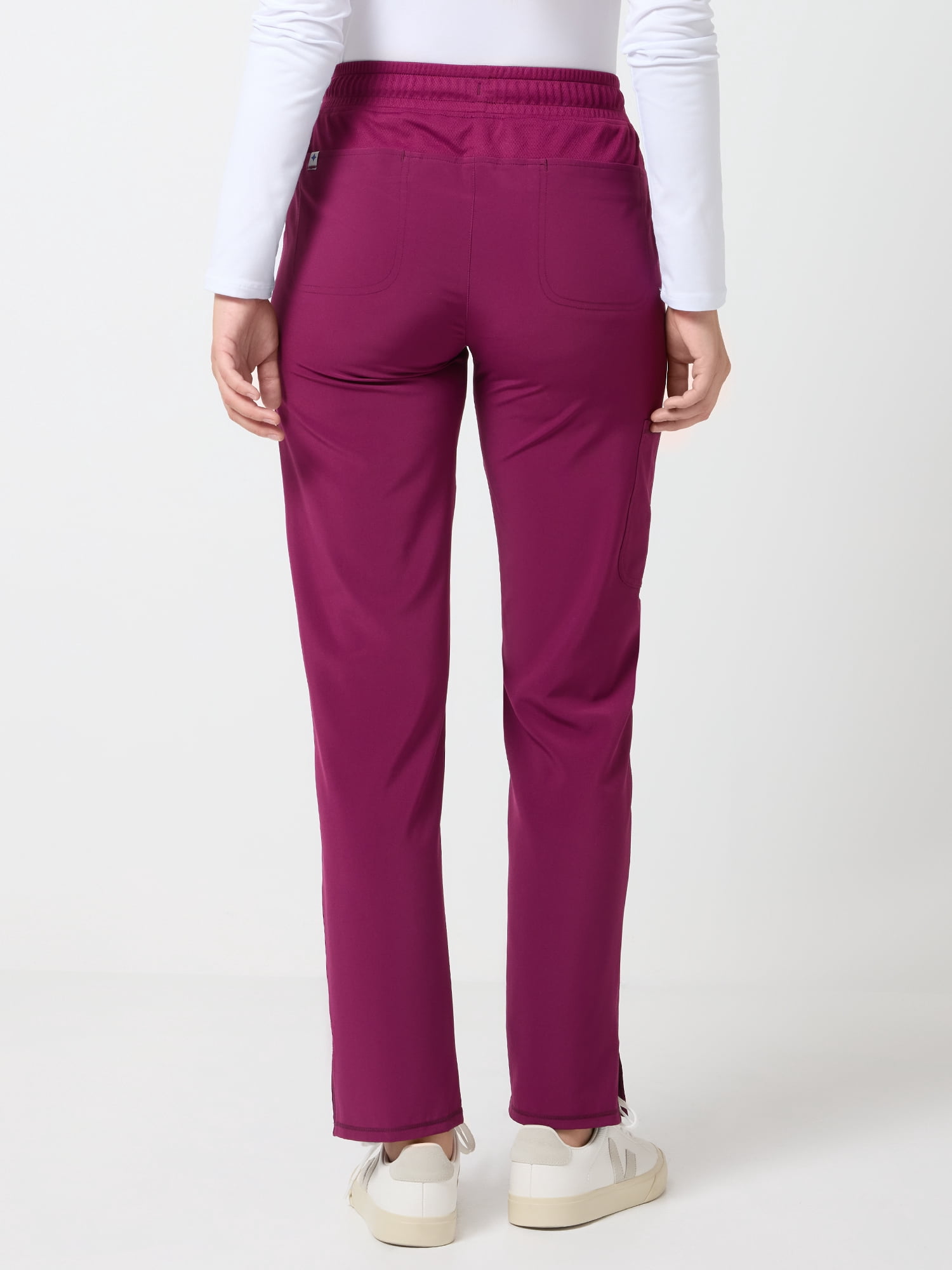 Scrubstar Performance Women’s Antimicrobial Drawstring Cargo Straight Leg Scrub Pant, Sizes XS–3XL