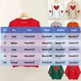 thumbnail image 3 of Valentines Day Gifts for Her Women's Cute Heart Tee Trendy 2026 Top Comfy Round Neck Pullover Stylish Long Sleeve Shirts Warm Casual Outfits Elegant Holiday Clothing Soft Relaxed Clothes, 3 of 6