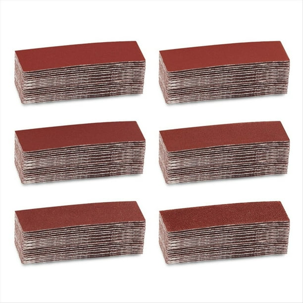 Kit de 120 Lijas de Papel para Microdetalle de Grano 800, Tiras de Lija con Adhesivo de Nailon de 8,9 X 3,1 cm, Repuestos para Lijadora de Detalles y Acabado.
