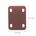 thumbnail image 2 of BESTYASH 3Pcs Adjustable Shims for Guitar Neck Spacer Plastic Performance Musicians, 2 of 6