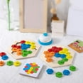 thumbnail image 2 of Bloques de construcción de rompecabezas 3D para niños de 4 a 8 años, juego de inteligencia lógica, juguete Montessori para rompecabezas de pensamiento, 2 of 9