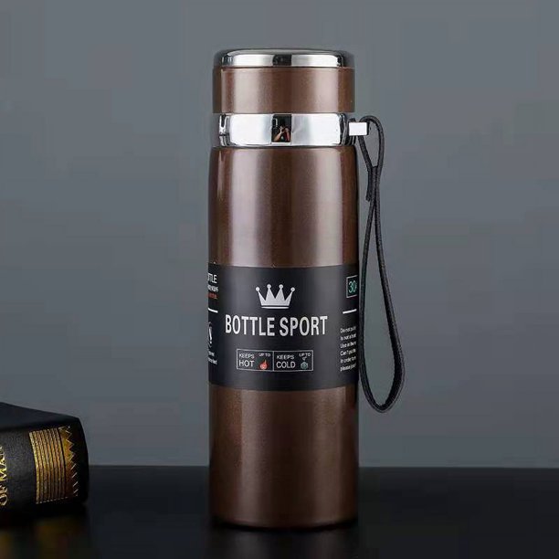 Taza térmica de acero inoxidable 316 para exteriores, para viajes en coche, de gran capacidad, con cuerda de elevación, para regalo