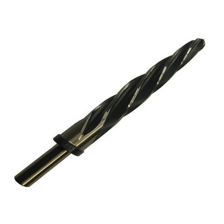 UPC: 0887861227162 | Drill America 1  HSS 1/2  Straight Shank Bridge Reamer  Black & Gold (KFD)  Premium  KFDRBSS1INCH