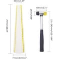 thumbnail image 2 of 1set Bracelet Mandrel Tool Sets Bangle Bracelet Sizer Tool with Jewelry Mallet Jeweler's Hammer, 2 of 7