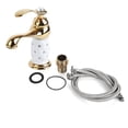 thumbnail image 1 of Oubit Robinet d'Eau Robinet Mitigeur en Laiton Solide Mitigeur à une Poignée, 1 of 9