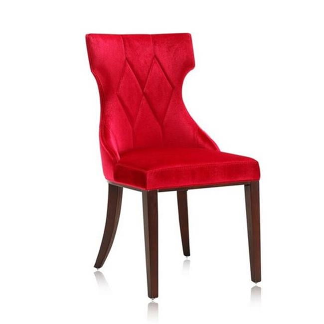 Ceets Reine Dining Chairs Red Set Of 2