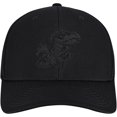thumbnail image 2 of Men's-Top of the World  Black Kansas Jayhawks Reflex Performance Flex Hat, 2 of 4