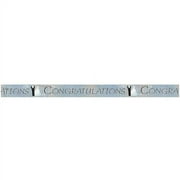 9' Prism Bride and Groom Congratulations Wedding Banner