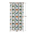 thumbnail image 5 of Dinosaur and Rainbow Pattern Shower Curtain 36"x72" ,Bathroom Decorative Shower Curtains Set with 12 Hooks,Modern Waterproof Washable Shower Curtain, 5 of 6