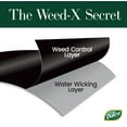 thumbnail image 2 of Dalen Weed-X – Landscape Fabric and Weed Barrier – Excellent Garden Fabric - 20 Year Guarantee – Dual-Layered Design Allows Air, Water and Nutrients Through –  3′ X 100′, 2 of 6