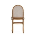 thumbnail image 4 of Manhattan Comfort Paragon 19.29" Wood Dining Chair w/ Cushion in Natural (4 Pc), 4 of 7