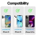 thumbnail image 3 of Power Theory Privacy Screen Protector for iPhone 14, iPhone 13, iPhone 13 Pro Tempered Glass Anti Spy protection with Easy Install Tray, 3 of 5