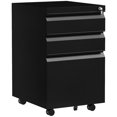 thumbnail image 1 of Vinsetto Steel File Cabinet with Lock Hanging Bar for Letter A4 Legal Size, 1 of 10