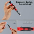 thumbnail image 4 of 116-in-1 Precision Screwdriver Set, [Bearing Steel] Small Screwdriver Professional Magnetic Mini Repair Tool Kit for Phone, Computer, Watch, Laptop, Macbook, Game Console, Eyeglass, Electronic, 4 of 7