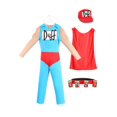 thumbnail image 4 of Simpsons Duffman Muscle Men\'s Halloween Fancy-Dress Costume for Adult, Standard, 4 of 9