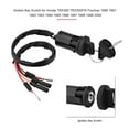 thumbnail image 3 of Ignition Key Switch Ignition Switch Assembly Black Plastic, Metal Motorcycle Atv Ignition Key Switch Assembly For For  Trx300 Trx300Fw Fourtrax 1990 2000, 3 of 7