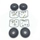 thumbnail image 2 of 4 Set Carburetor Repair Kit with Vacuum Diaphragm for Suzuki Bandit GSF 600 S 96-03, 2 of 5