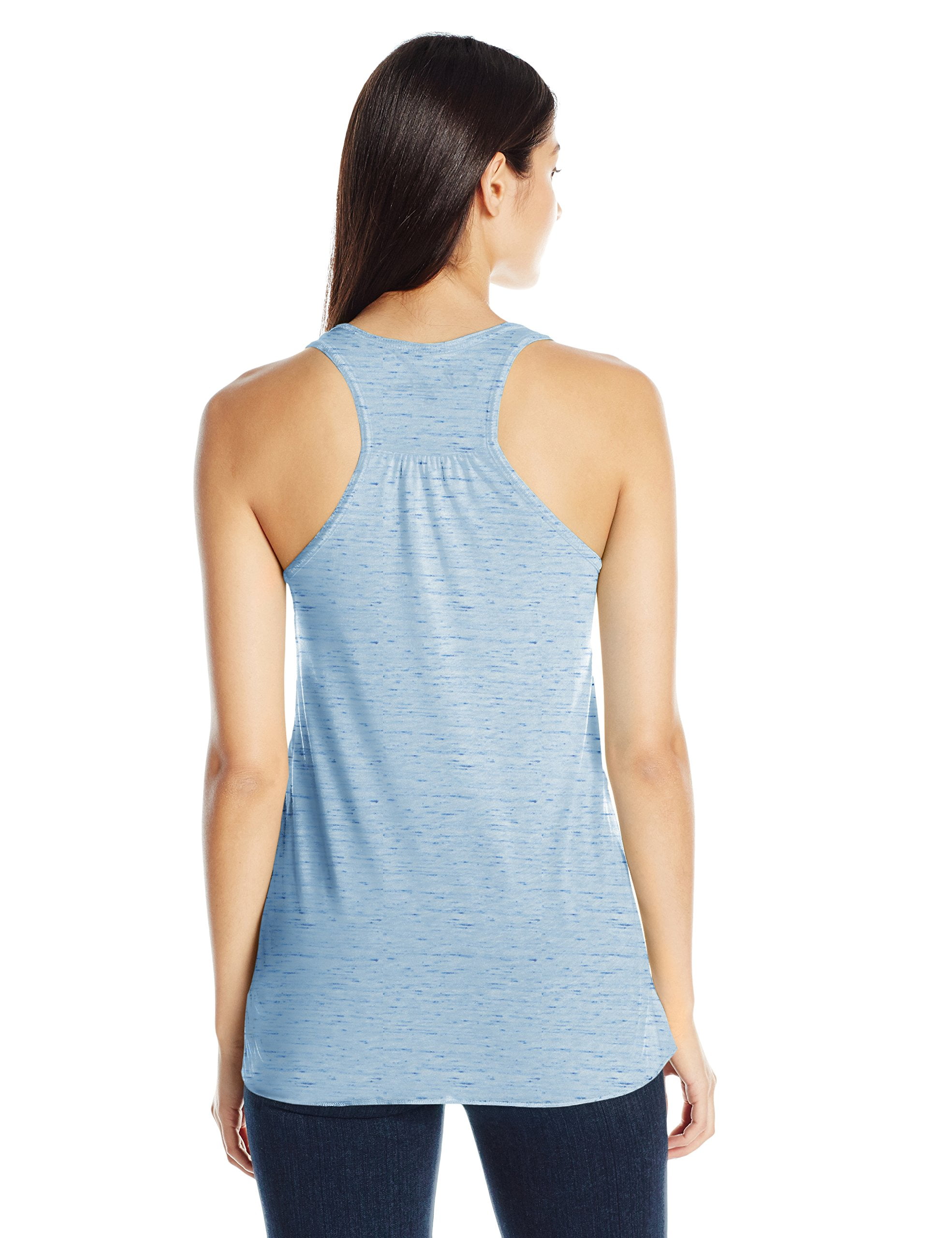 Women's Anchors Printed Flowy Racerback Tank Top