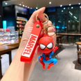 thumbnail image 2 of 1pc Cartoon Superhero Keychain, Iron Man Spider-Man Keychain, Bag Pendant, Small Gift, 2 of 5