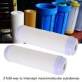 thumbnail image 4 of Cartuchos de Filtro de Agua de 2 Piezas, ProteccióN de 3 Capas Cartucho de Reemplazo de Ultrafiltro de PurificacióN de Bebida Directa de Gran Flujo para Purificador de Agua de 10 Pulgadas ANGGREK Otros, 4 of 9