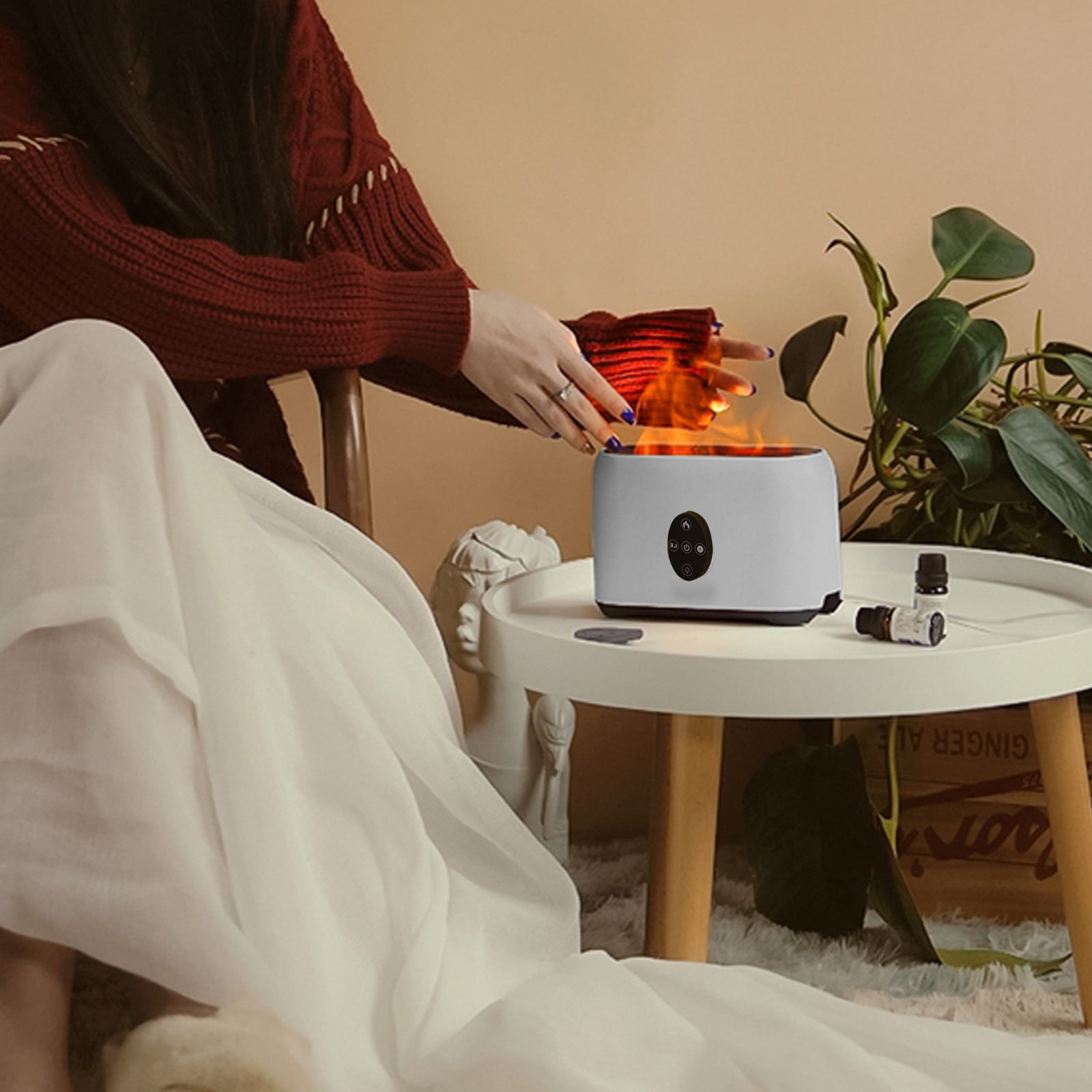 Vikakiooze 2023 Promotion on sale, Aromatherapy Essential Oil Diffuser Mist Aroma Humidifier Auto Shut Off Whisper Quiet For Home Office Bedroom